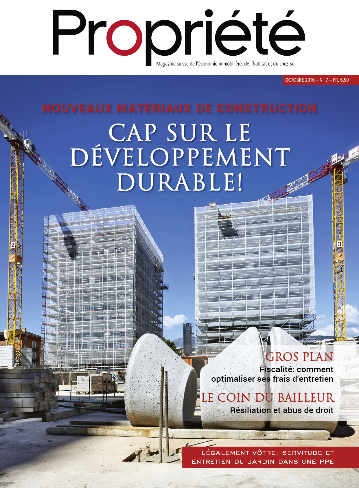 Fédération Romande Immobilière - Fédération Romande Immobilière - Les nouveaux matériaux de construction