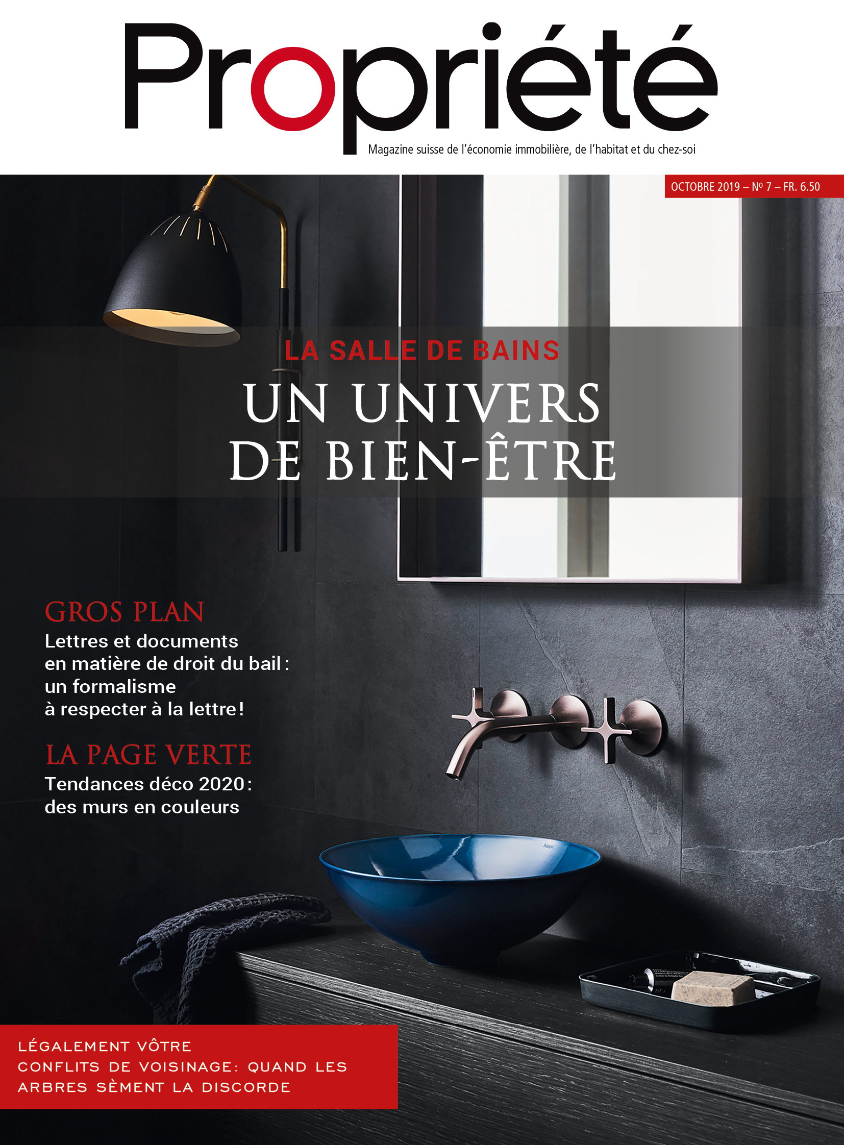 Fédération Romande Immobilière - Fédération Romande Immobilière - La salle de bains : un univers de bien-être