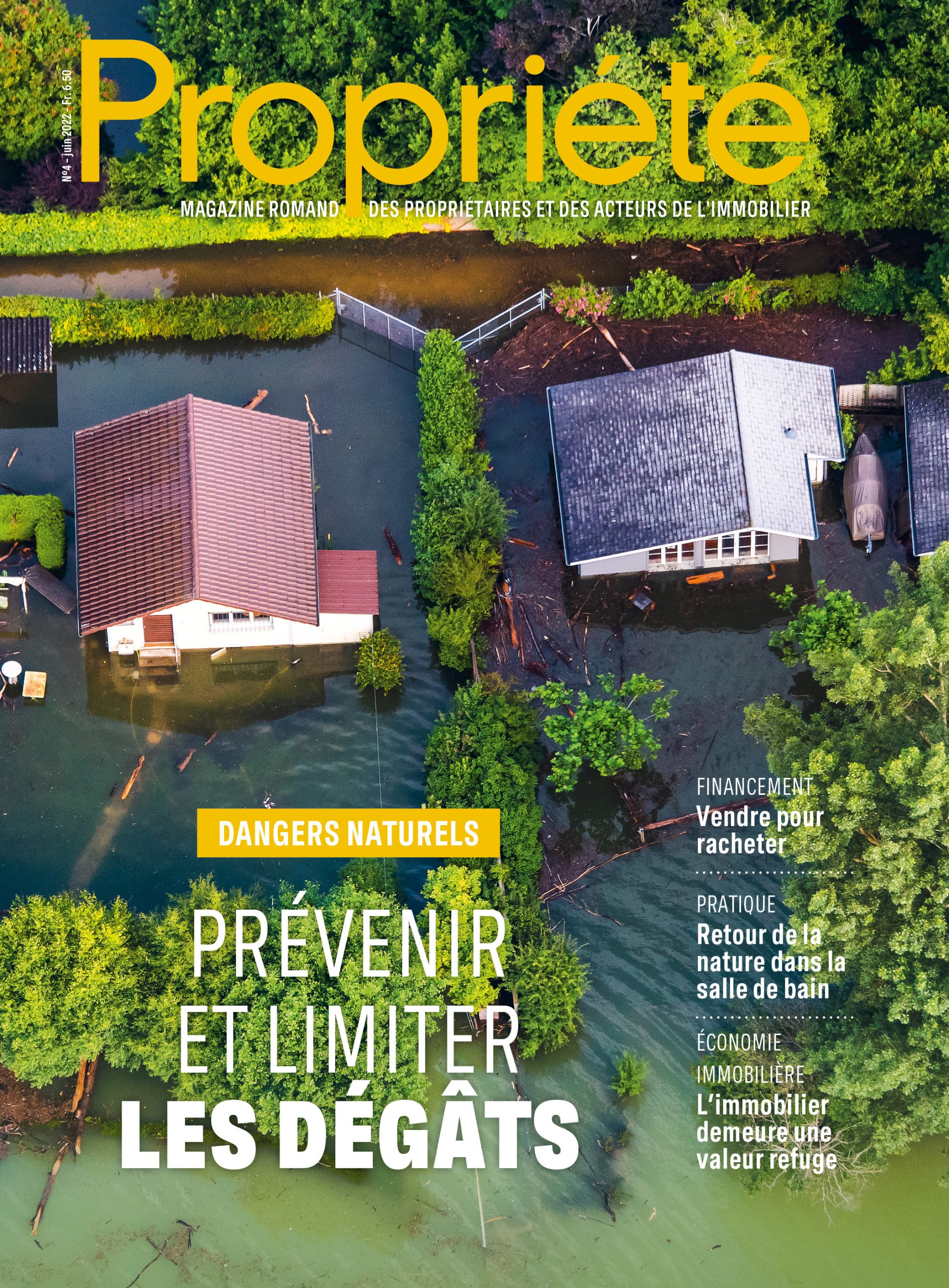 Fédération Romande Immobilière - Fédération Romande Immobilière - Dangers naturels : prévenir et limiter les dégâts